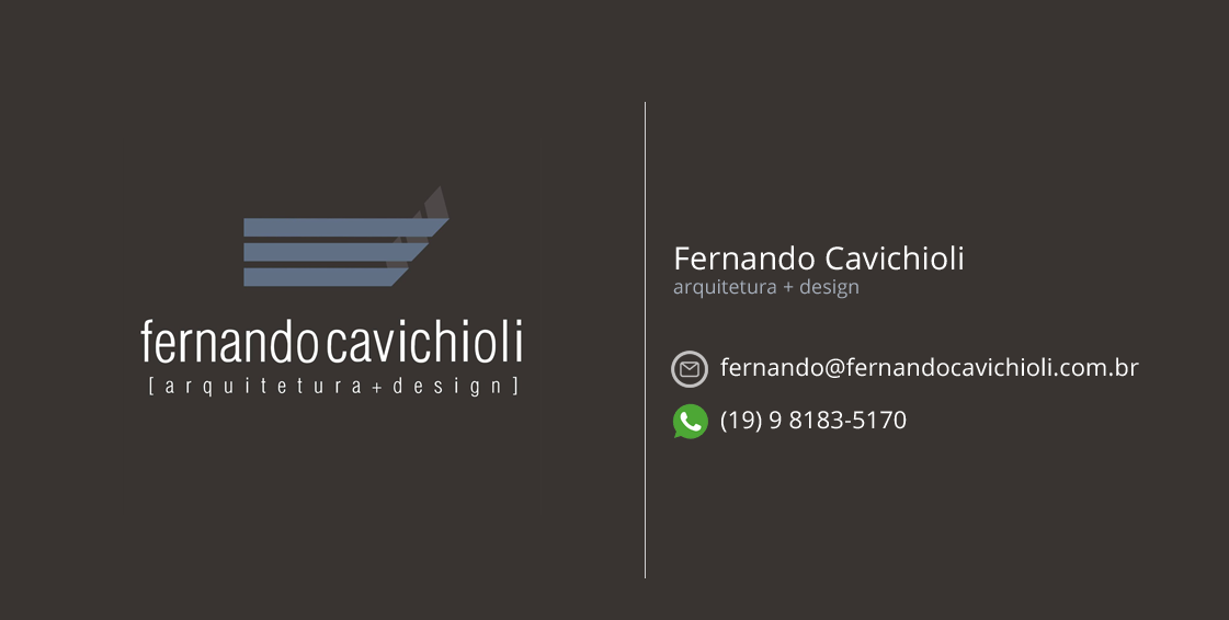 Fernando Cavichioli arquitetura + design